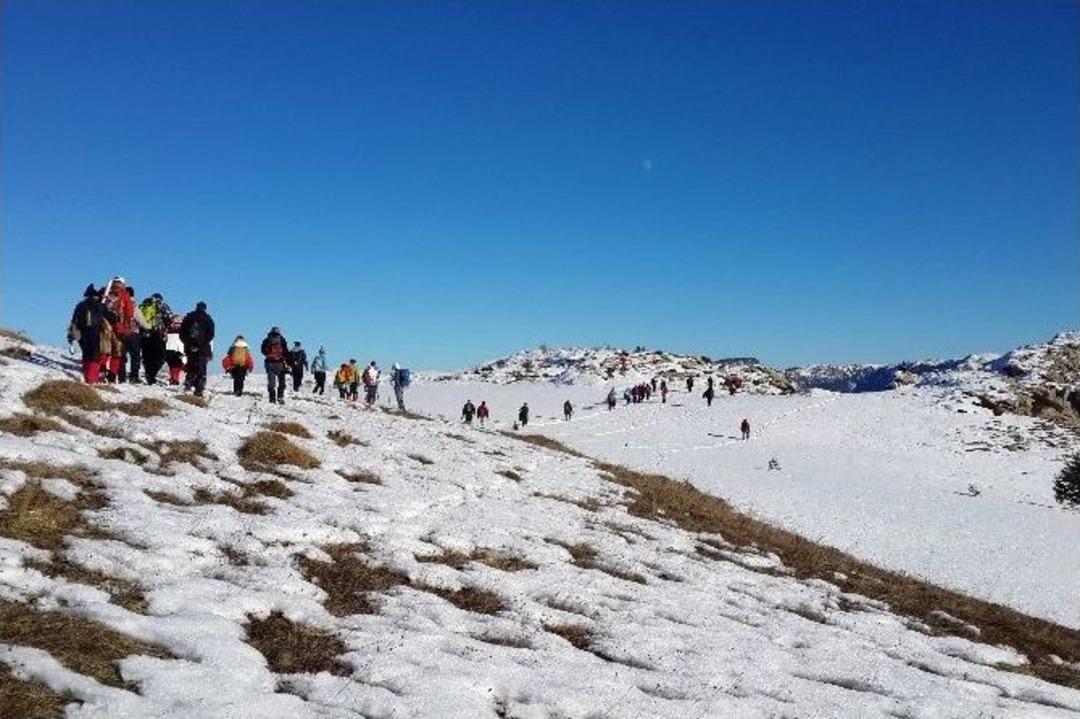 G&uuml;m&uuml;şhane&rsquo;de Dağcılar Sarıkamış Şehitleri İ&ccedil;in Y&uuml;r&uuml;d&uuml;