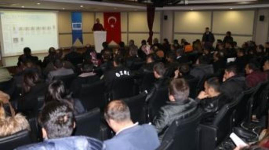 G&uuml;venlik G&ouml;revlilerine Bilgilendirme Eğitimi Verildi