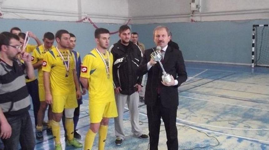 Gediz Mna Anadolu Lisesi K&uuml;tahya Futsal Yarışmalarında İl Birincisi