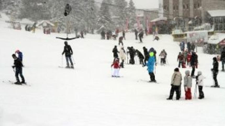 Uludağ&rsquo;da Kar Sıkıntısı