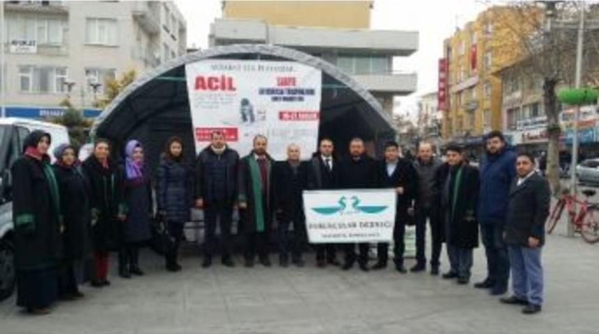 Hukuk&ccedil;ulardan Bayır-bucak&rsquo;a Destek