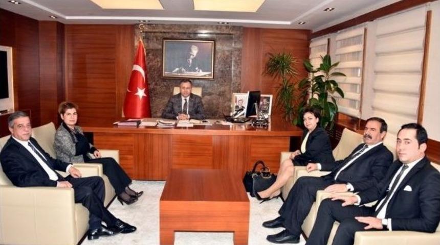 Chp&rsquo;den Vali Ali Yerlikaya&rsquo;ya Ziyaret