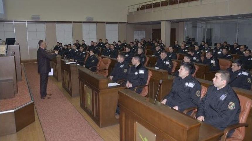 Belediye &Ouml;zel G&uuml;venlik G&ouml;revlilerine Dolandırıcılık Eğitimi