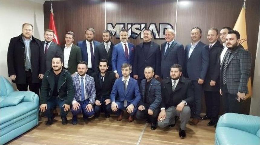 Eski Bakan Kılıç Müsiad’ı Ziyaret Etti