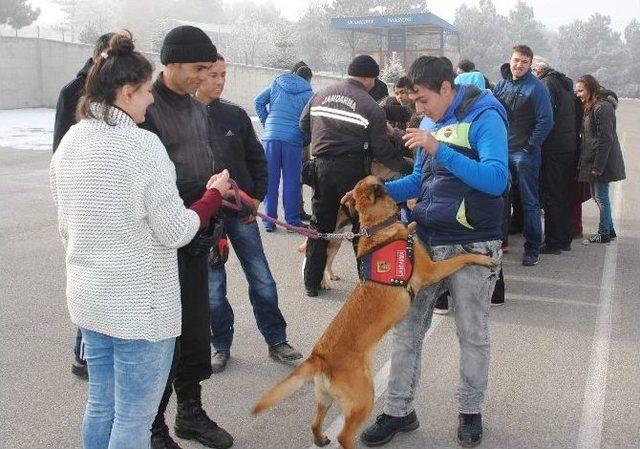 Yozgat İl Jandarma Komutanı Albay Yıldırım, Öğrencileri Ağırladı