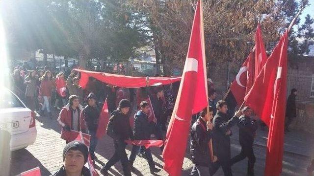 Pınarbaşı’lılar Sarıkamış Şehitleri İçin Yürüdü