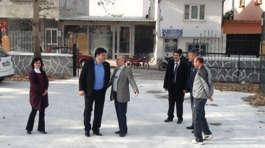 Başkan Ersoy Yapımı Tamamlanan Okulda İncelemelerde Bulundu