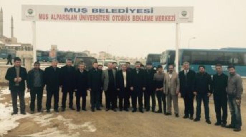 Mş&uuml; Otob&uuml;s Bekleme Merkezi Hizmete Girdi
