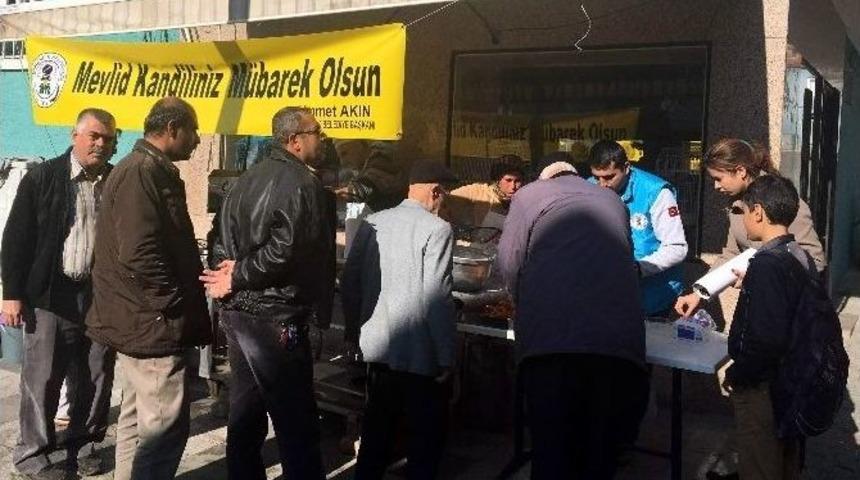 Germencik Belediyesi&rsquo;nden Mevlid Kandilinde Lokma Hayrı