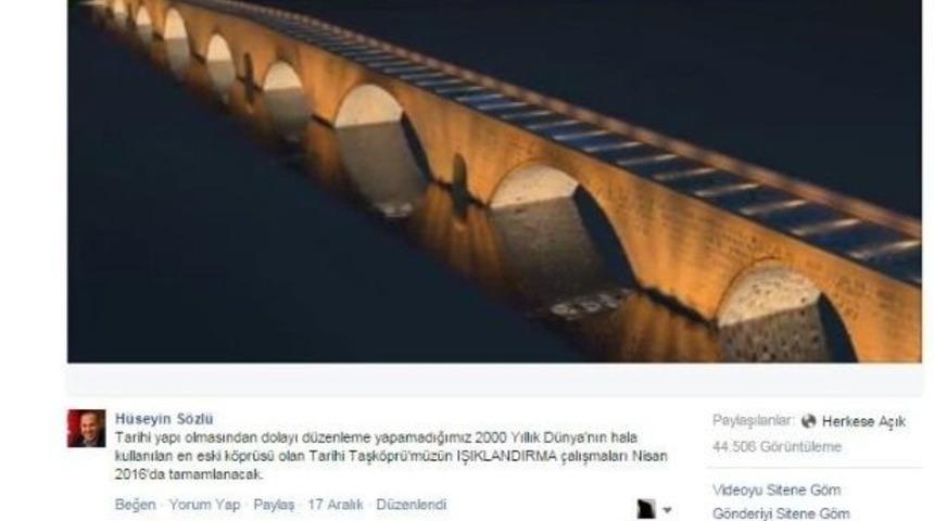 Taşk&ouml;pr&uuml; Aydınlatılacak