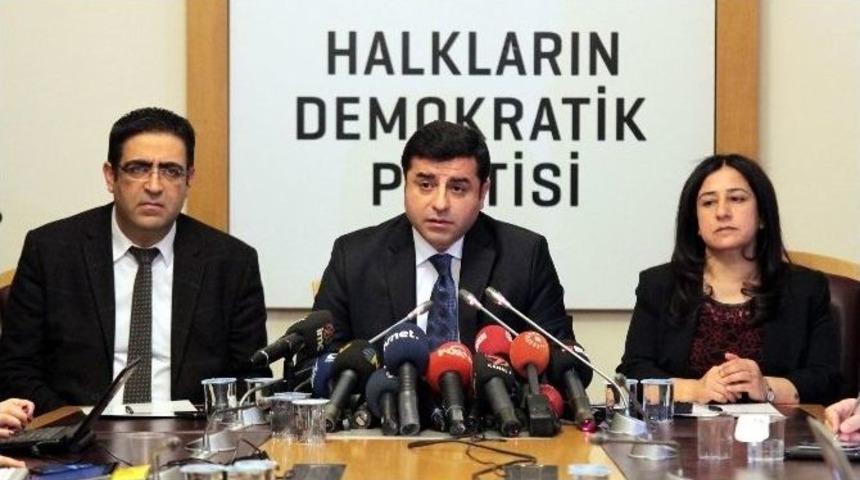 Hdp Eş Genel Başkanı Demirtaş: