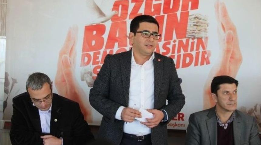 Chp Merkez İl&ccedil;e Başkanı T&uuml;rker Basınla Buluştu