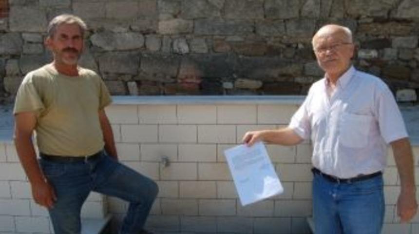 Şahinli K&ouml;y&uuml;ne İ&ccedil;ilebilir Su Hattı Geliyor