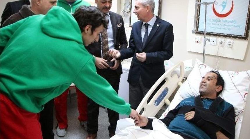 Ormanspor Basketbol Takımı K&uuml;reci&rsquo;yi Ziyaret Etti