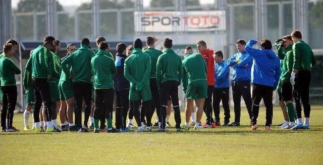 Bursaspor’da Eskişehirspor Maçı Hazırlıkları Sürüyor