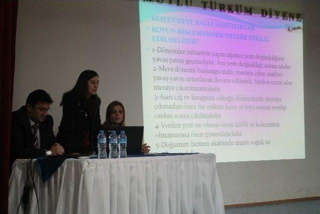 “kuzu Oğlak Bakım Besleme” Toplantısı