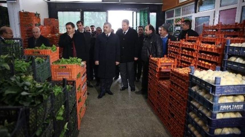 Başkan &Ccedil;elik&rsquo;ten Hal Hatır Ziyareti