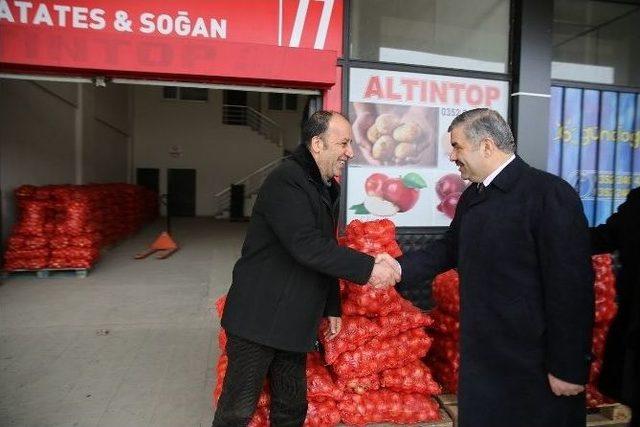 Başkan Çelik’ten Hal Hatır Ziyareti