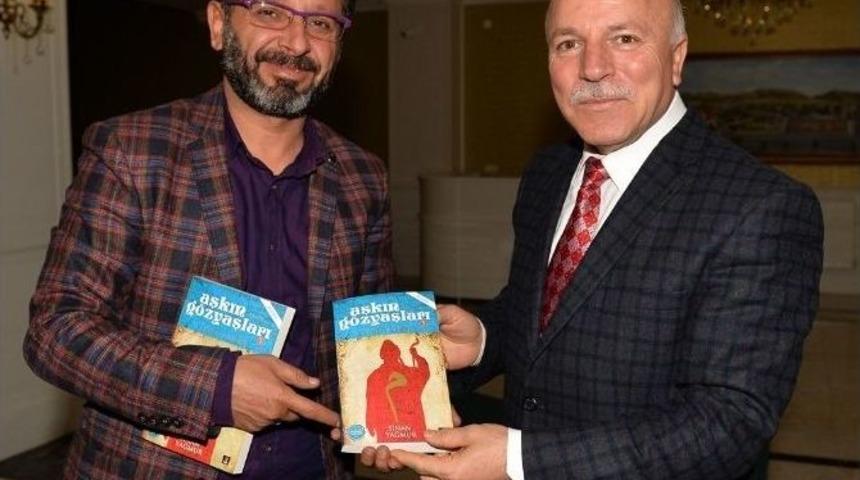 Vali Altıparmak Ve Başkan Sekmen Yazar Sinan Yağmur&rsquo;u Kabul Etti