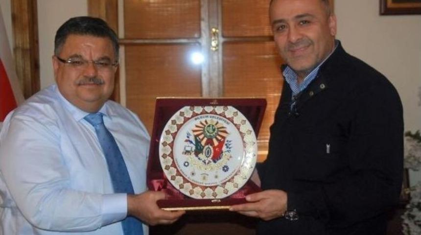 Yalova Ve D&uuml;zce İl Genel Meclis Başkanlarından Başkan Yağcı&rsquo;ya Ziyaret