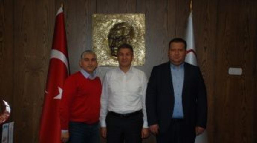 Başkan Ko&ccedil;&rsquo;tan, Tp Genel M&uuml;d&uuml;r&uuml; Şişman&rsquo;a Ziyaret