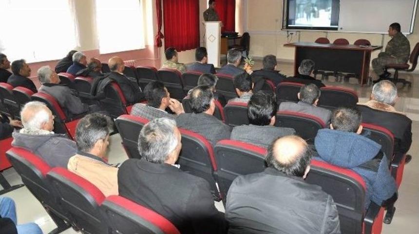 Gemerek&rsquo;te Muhtarlarla Huzur Toplantısı Yapıldı