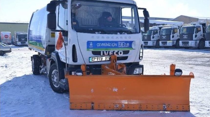 Tepebaşı Temizlik İşleri Kışa Hazır