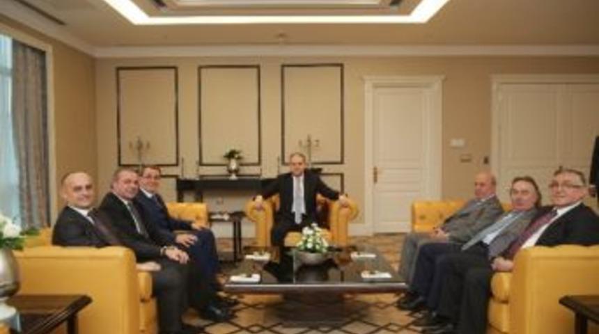 Bakan &Ccedil;ağatay Kılı&ccedil;, Samsun Sanayi Ve Ticaret Odası Heyetini Kabul Etti