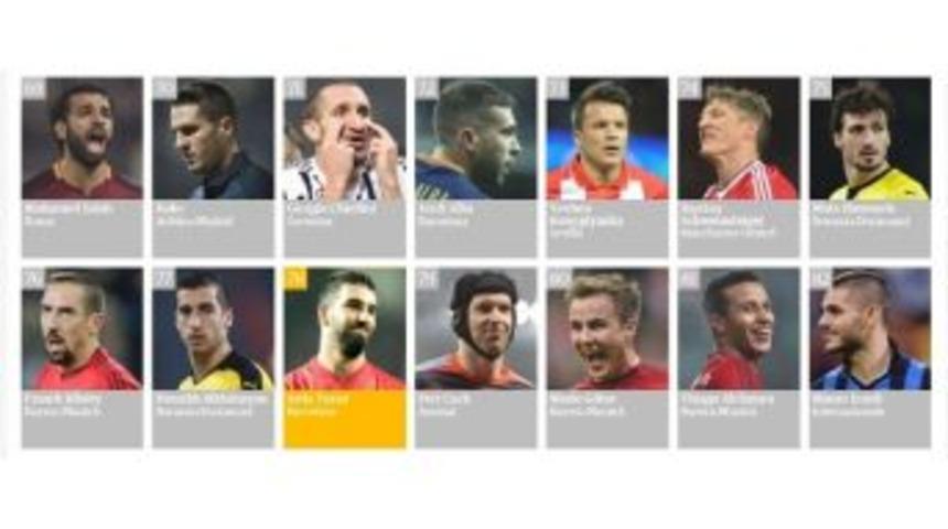 Arda Turan En İyi 100 Futbolcu Listesinde