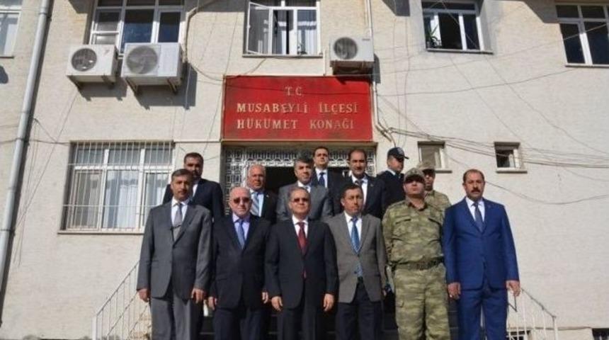 Vali Tapsız, Musabeyli Kaymakamlığı&rsquo;nda İncelemelerde Bulundu