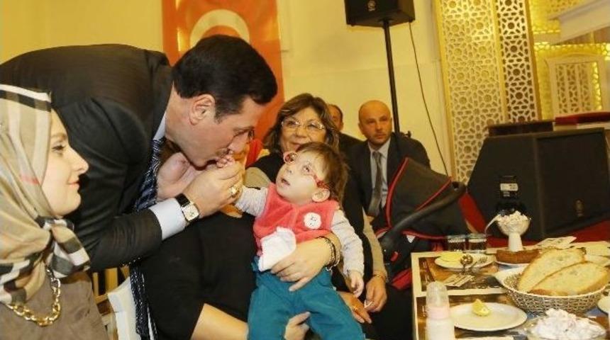 Başkan Tok, &Ouml;zel &Ccedil;ocukları Ağırladı