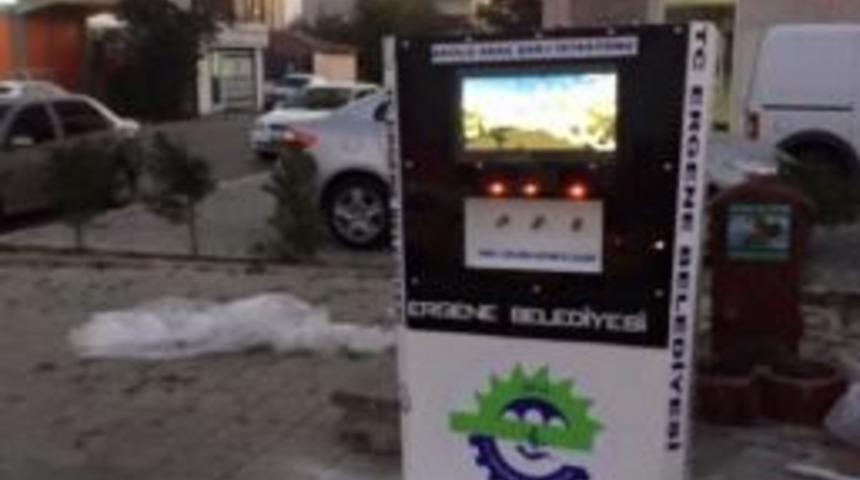 Ergene’de Akülü Araç Sarj İstasyonu Kuruldu