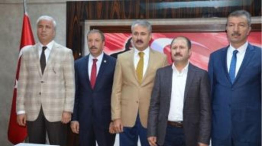 Milletvekillerinden Başkan Sungur&rsquo;a Teşekk&uuml;r Ziyareti