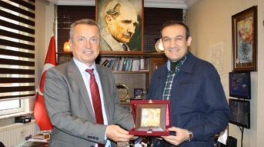 Rekt&ouml;r Yardımcısı Bozlağan&rsquo;dan Kantarcı&rsquo;ya Ziyaret
