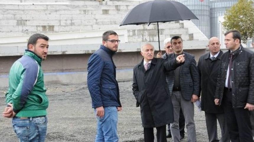 Vali Şahin Yatırımları İnceledi