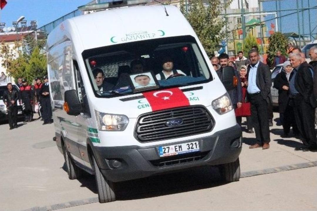 Şehit Polis Son Kez Baba Ocağında