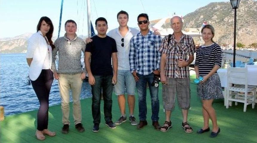 Rus Gazeteciler Muğla&rsquo;yı Gezdi