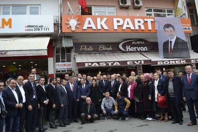 Ak Partili Vekillerden Alaplı’ya Teşekkür Ziyareti