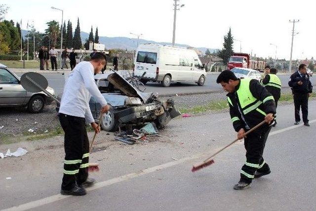 Kahramanmaraş’ta Trafik Kazası: 2’si Çocuk 5 Yaralı