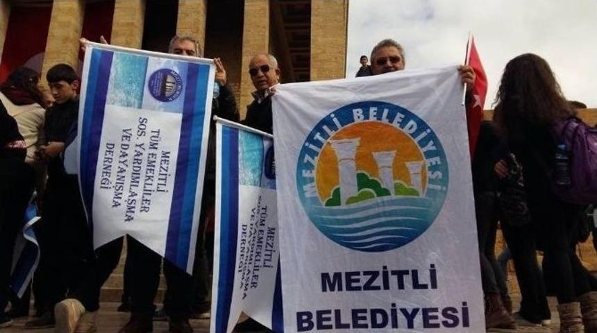 Mezitli Belediyesi, Emeklileri Anıtkabir&rsquo;e G&ouml;t&uuml;rd&uuml;