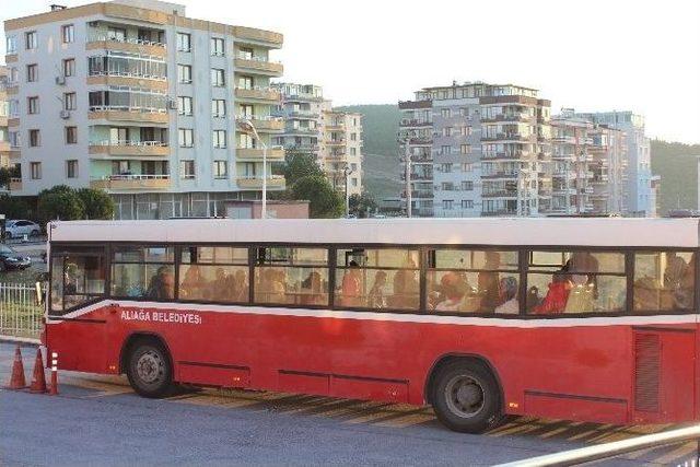 Aliağa’da 79 Kaçak Göçmen Yakalandı