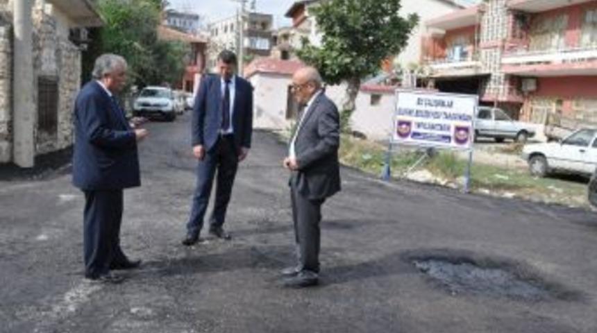 Silifke Belediyesi&rsquo;nin Asfalt &Ccedil;alışması S&uuml;r&uuml;yor