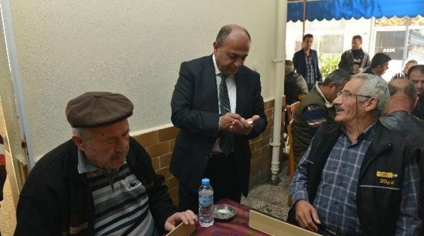 Başkan Arslan&rsquo;dan Egekent&rsquo;te Esnaf Turu