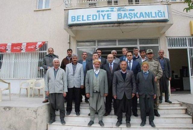 Vali Demirtaş, İnlice Beldesi’ndeki Çalışmaları İnceledi