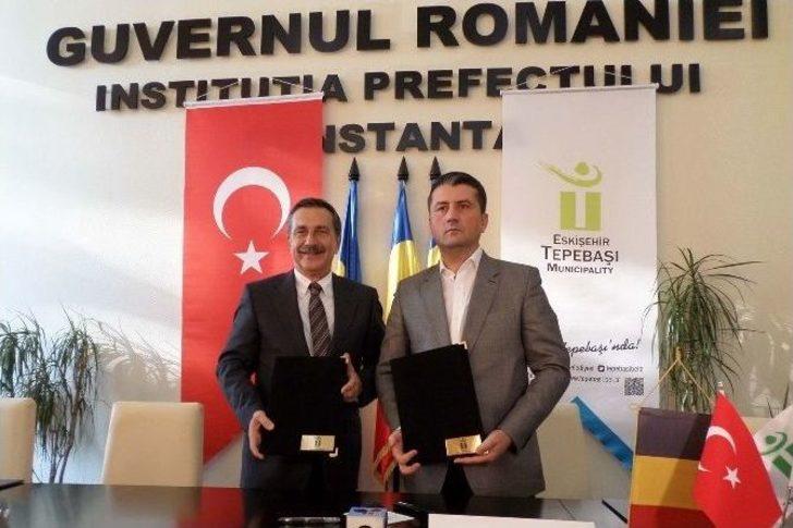 Tepebaşı İle Köstence Kardeş Şehir Oldular G3