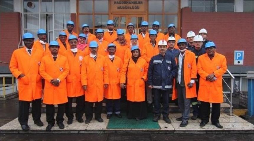 Sudan Hartum &Uuml;niversitesinden Kardemir&rsquo;e Teknik Gezi