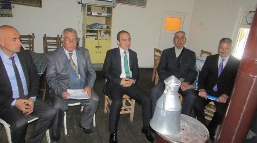 Kaymakam Atar, K&ouml;y Ziyaretlerine Devam Ediyor