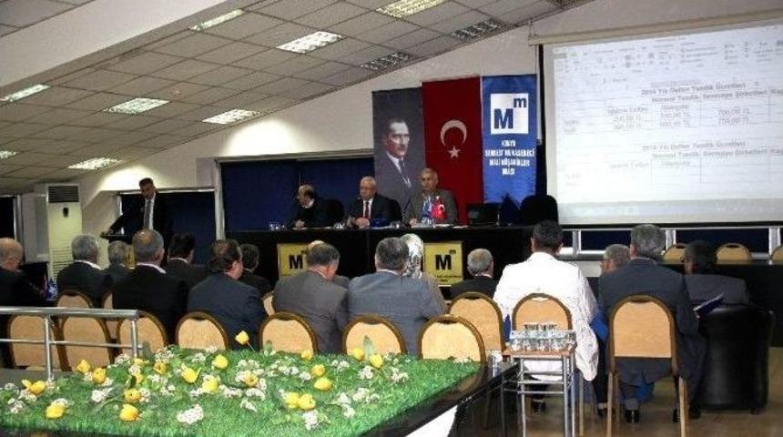 Konya Smmmo`da Danışma Meclisi Toplantısı Yapıldı