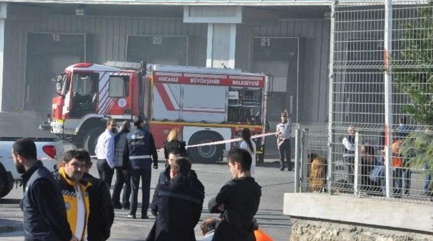 Gebze Gosb&rsquo;ta Bir Fabrikada &Ccedil;ıkan Yangın Korkuttu