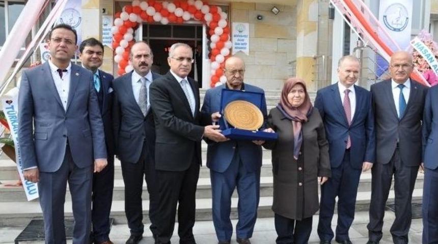 K&uuml;lt&uuml;r Ve Turizm Bakanı Top&ccedil;u, &Uuml;rg&uuml;p&rsquo;te Okul A&ccedil;ılışına Katıldı